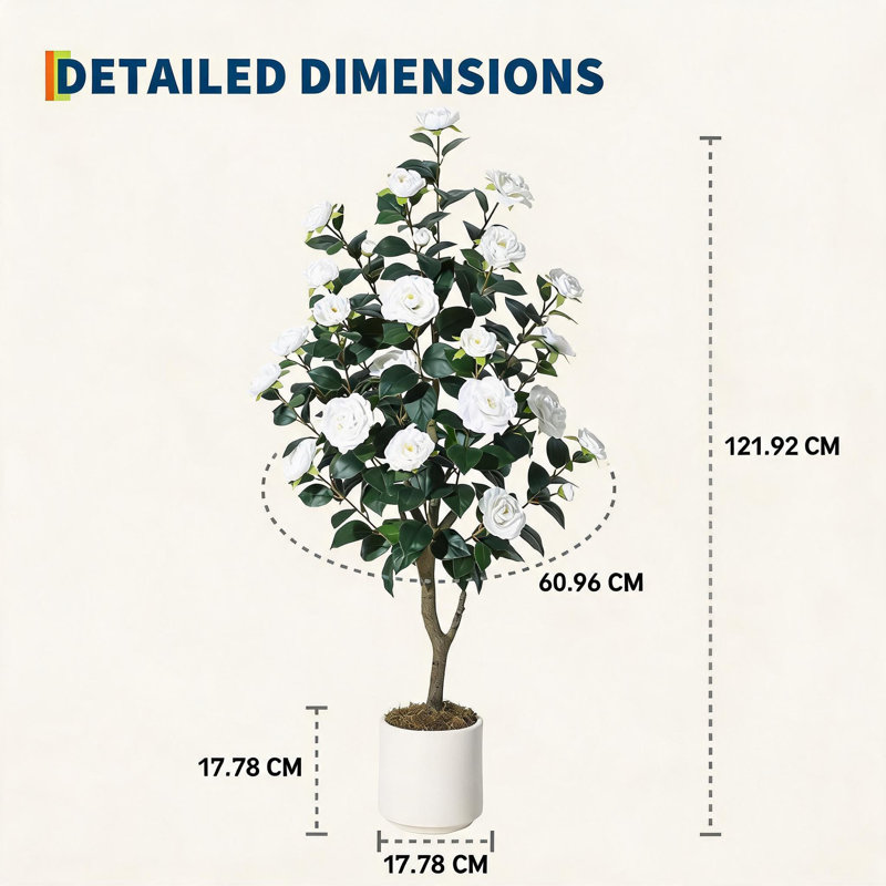 Faux Plant, 121.92cm H x 60.96cm W x 60.96cm D