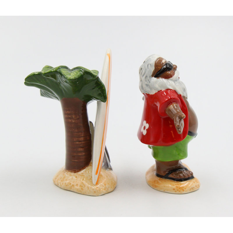 Surfing Santa Salt and Pepper