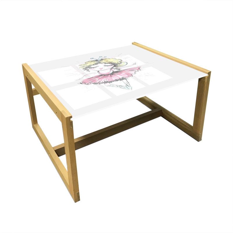 Iresha Sled Coffee Table, 62cm H x 74cm W x 40cm D