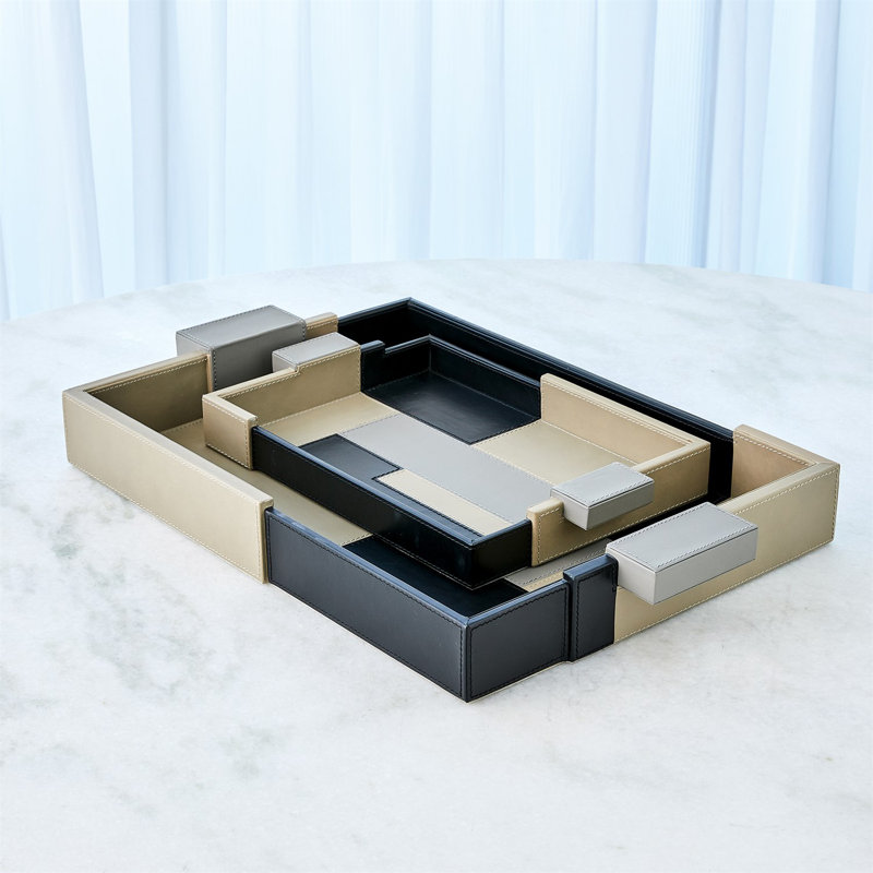 Piet Marble Decorative Tray