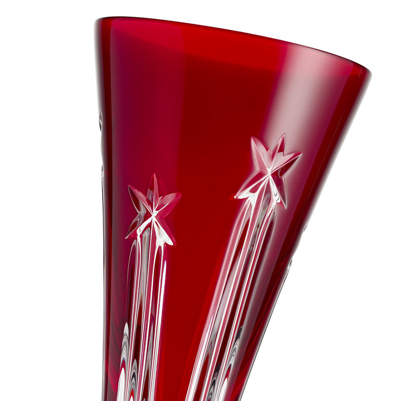 Waterford USA250 5oz Flute, Set of 2, Red/Blue