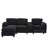 Sectional Sofa With Ottoman-1324129637