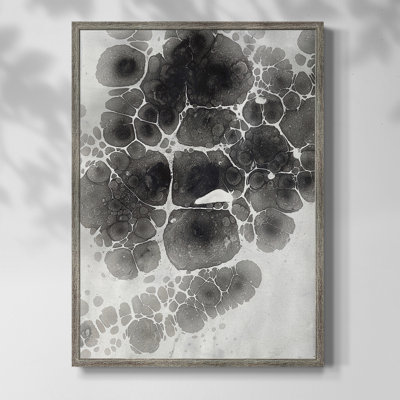 Impression encadrée «Marble» - bois massif