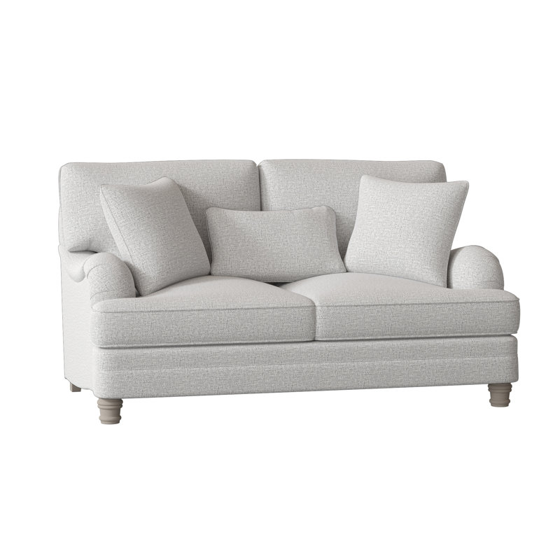 Tarleton Loveseat, Blanca, White 5555-000