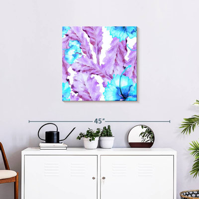 Kerner Purple And Blue Hibiscus
