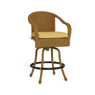 Sea Pines 29.5" Bar Stool with Cushion