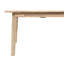 Table de salle à manger en bois massif 71 po / 102 po Claxton Sonoma Extension