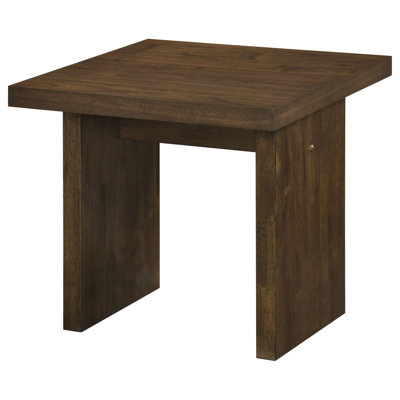 Vule Square Occasional Side End Table Walnut