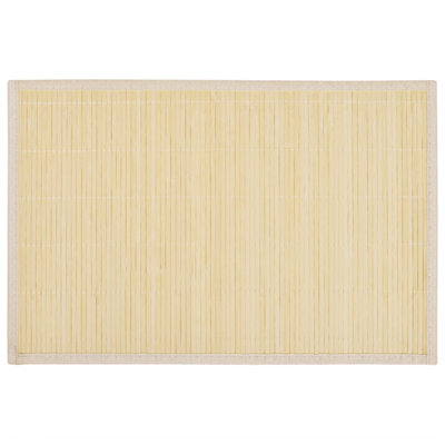 Napperon en bambou antidérapant 11,8 x 17,7 po vidaXL