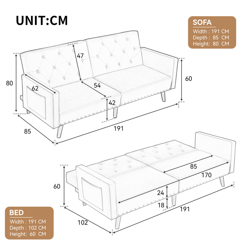 Fortham 2 Seater Velvet Reclining Sofa, Grey