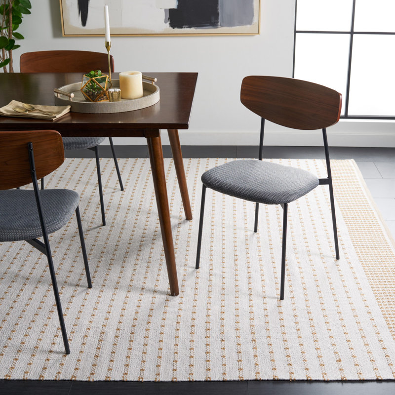Tapis en coton à tissage plat Aitken, Rectangle 8 pi x 10 pi