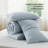 Best Seller Bedsure Cotton Fabric With Microfiber Inner Fill Comforter Set, 143TC-106246653-110561972