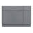 42'' Single Bathroom Vanity Base Only-96923010