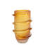 Vase Eliano Frosted Amber-1467528546
