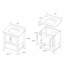 Sheraton 30" Freestanding Standard Single Bathroom Vanity with Top-1384541420-1384974699