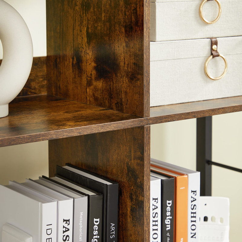 Anjali 149cm H x 80cm W Steel Standard Bookcase