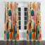 Avelinn - Rideau occultant avec œillets Mid-Century - 1 panneau-706325172-705992122