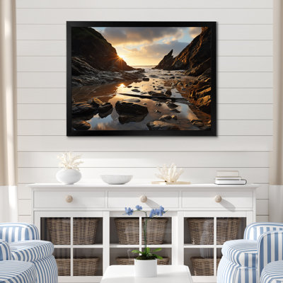 " Beach Photo Seaside Reflections XIII "