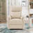 Curstyn Soft Upholstered Swivel and Rocker Manual Recliner-1200442800