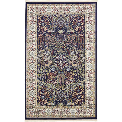 Tapis de zone mauve Kelayeh