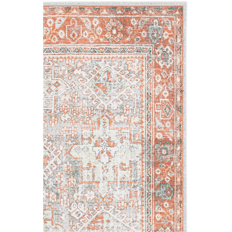 Tapis Alisha avec envers antidérapant, Carré 6 pi