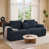 Chenille bleue marine