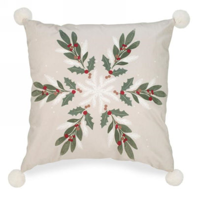 Housse de coussin carré Dysha