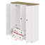 Armoire penderie 4 portes avec 2 tiroirs-1038355526