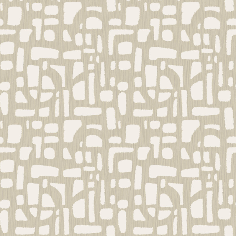 Zen 1000cm x 57cm Wallpaper Roll, Cream