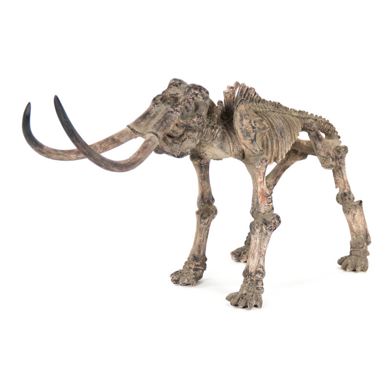 Mammoth Skeleton Handmade Resin Wall Decor