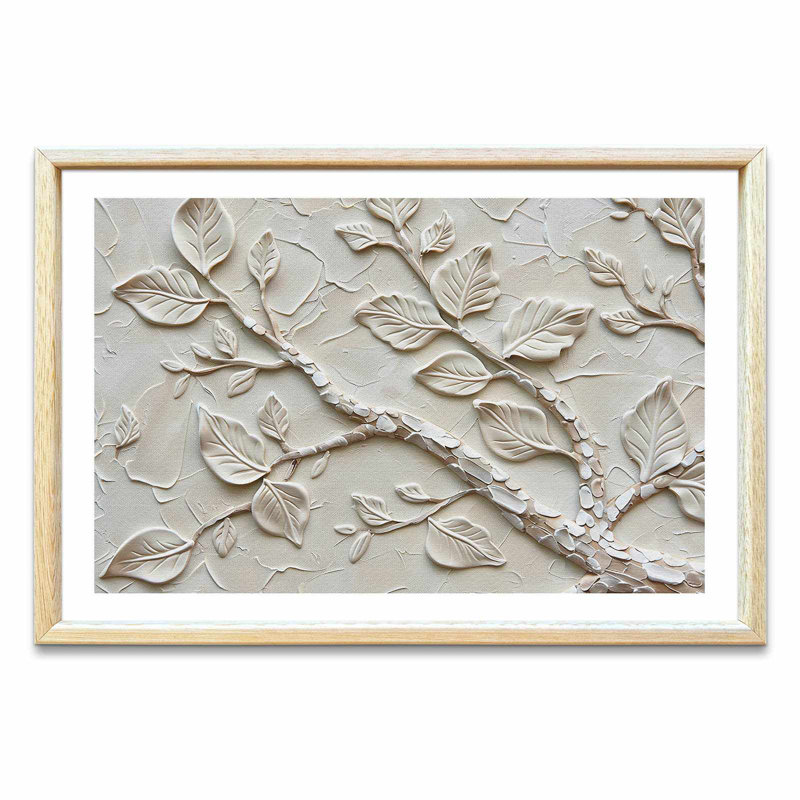 Élégante peinture décorative en panneau de fibres à densité moyenne, 16,5 po x 24,4 po | Cadre 100% bois massif (épaisseur: 0,8 pouce), œuvre d'art imprimée aux UV sur panneau de fibres à densité moyenne à 100% (épaisseur: 0,1 pouce) | Parfait pour la décoration intérieure, le salon et le bureau