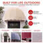 Store fixe Awntech Bostonian, 52,5 po x 32,25 po x 26,25 po, couleur forêt-28213151-28213413
