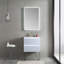 Meuble-lavabo mural simple 24 po avec lavabo-49318057