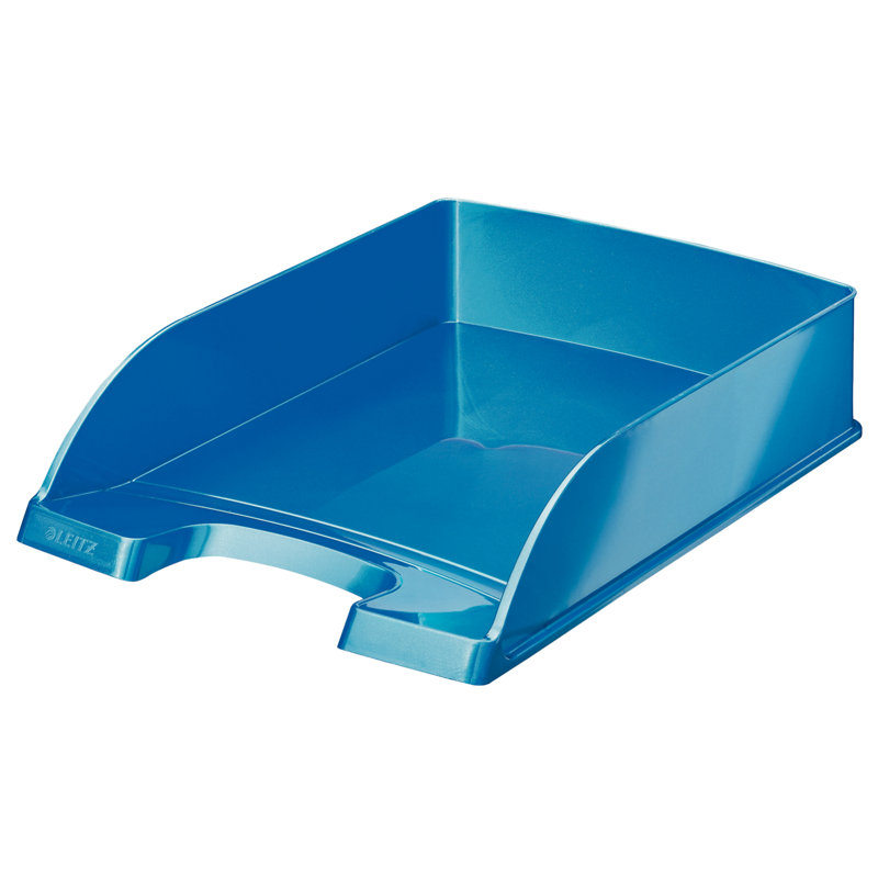 Wow Plastic Paper Organiser, Blue