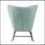 Chaise berçante avec repose-pieds-1117032795