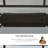 10X10HardtopGazeboWithAluminumFrame,PolycarbonateGazeboCanopyWithCurtains, NettingForGarden,Patio,Backyard,Black