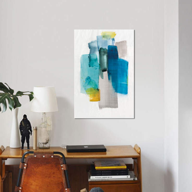 «Paper Magic», reproduction sur toile, H 18 po x l 12 po x P 1,5 po, Toile tendue, Pas de tapis