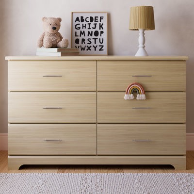 Commode double à 6 tiroirs Brookside