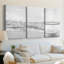 «Gentle Tides I», toile tendue sur mesure - 3 pièces-775959879