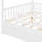 Space-saving Full Size Wood Beds With Trundle, Farmhouse Design