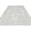 Tapis oriental délavé à la main à motif floral antique classique 6 pi 5 po x 9 pi 4 po Diontre
