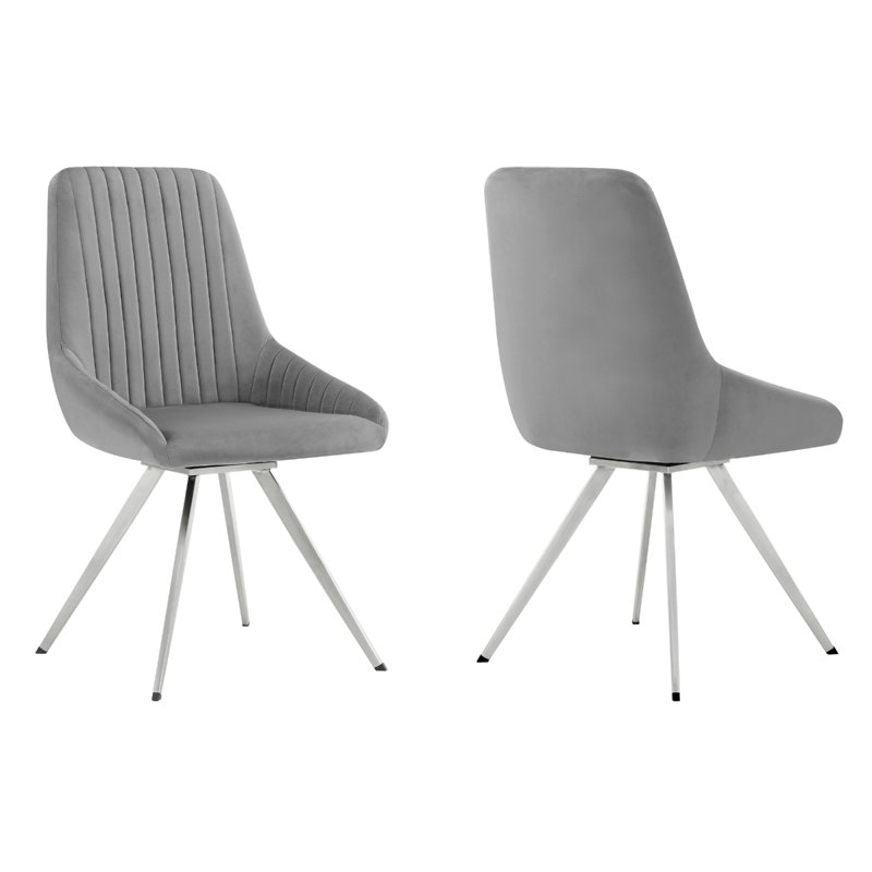 Woodmore 19'' H Upholstered Side Chair, White