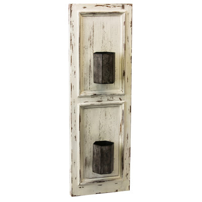 Wood Wall Planter with Trellis
