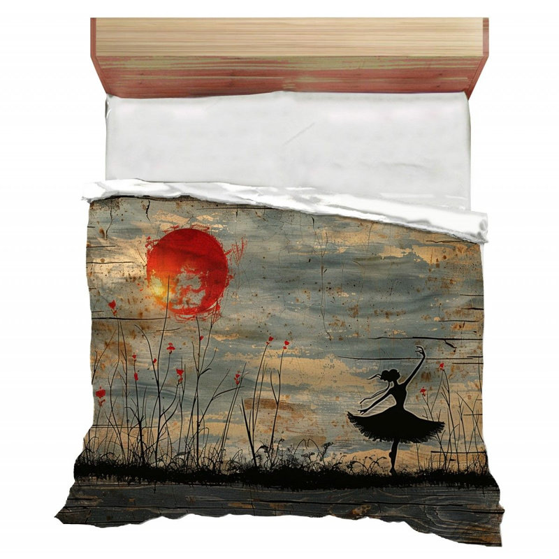 Ballet Dancer Performing Comforter, Twin Extra Long Comforter
