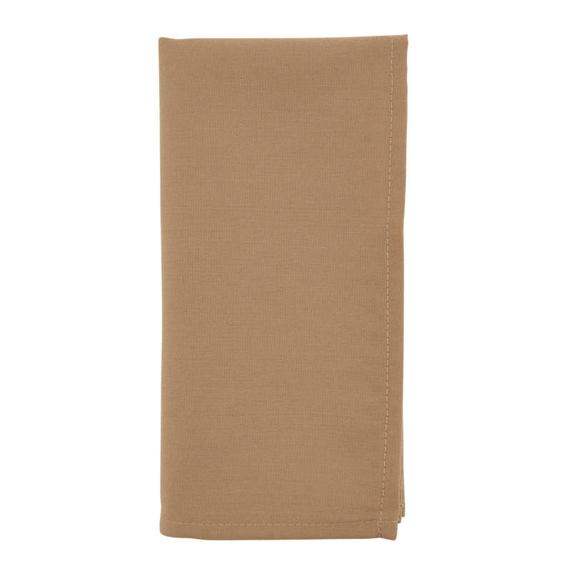 Serviette 20 "Evansville, Cappuccino