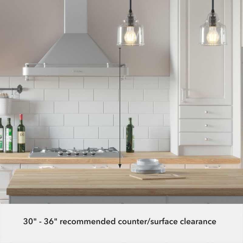 Dunshire 1 Light Noble Bronze Pendant with Glass, Mini, Seeded