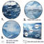 «Glacial Scenery In Canada - Glacier», ensemble de reproduction d'art mural-1273063213-1273063218