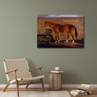 «Portrait of Lexington» par Thomas J. Scott - Art mural sur toile tendue avec châssis