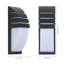 Daisja 7.5cm H Integrated LED Outdoor Sconce with Dusk to Dawn