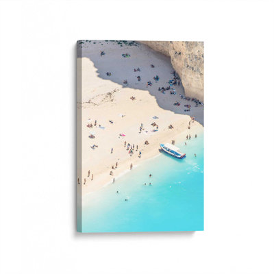 «Saltwater bliss», reproduction d'art sur toile